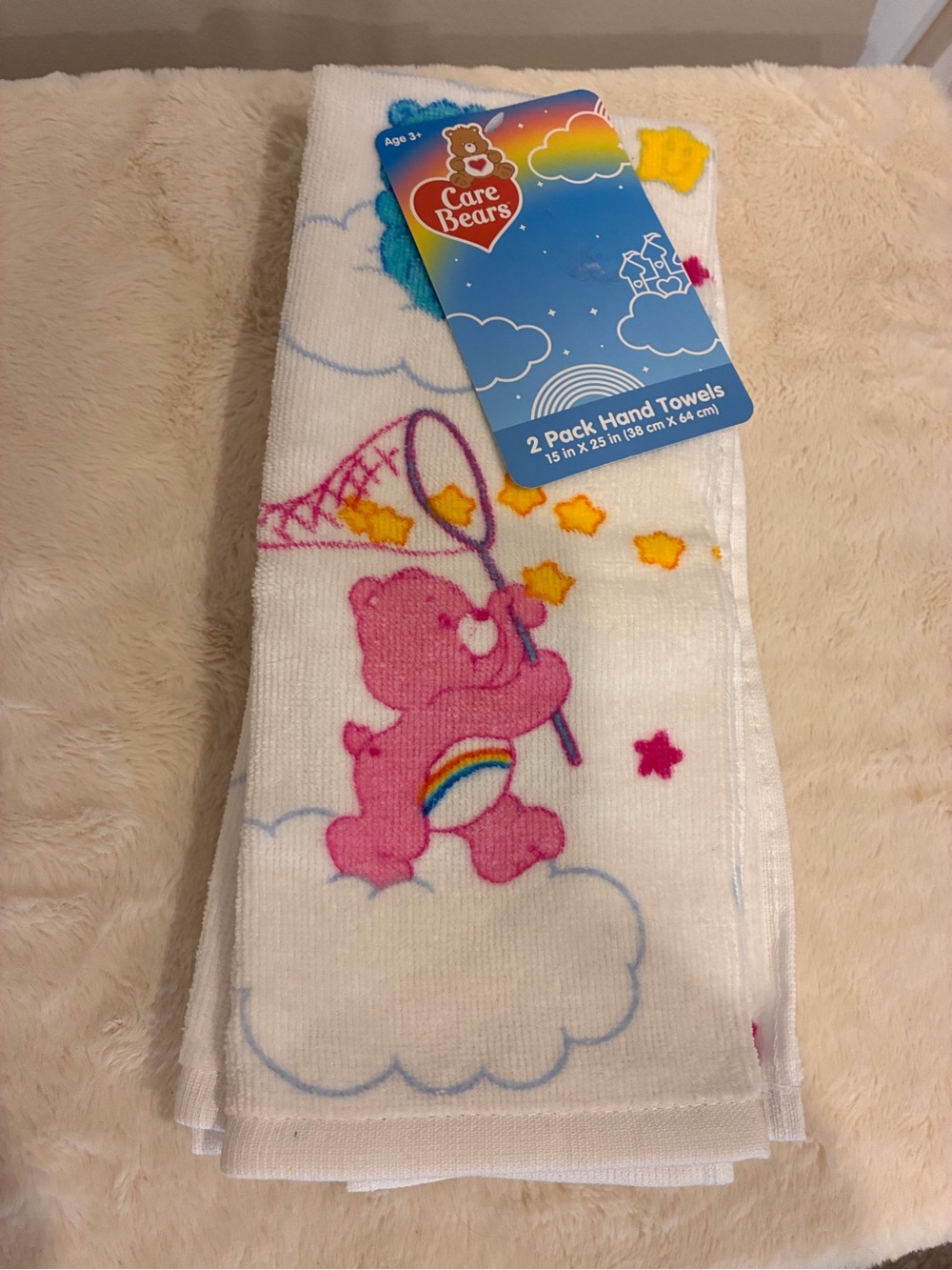 Care Bears 2 Pack Hand Towels - Picture 3 of 3